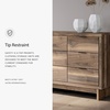 image:imageSignature Design by Ashley 10 Drawer Modern Farmhouse Wood Dresser BrownBrown