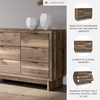 image:imageSignature Design by Ashley 10 Drawer Modern Farmhouse Wood Dresser BrownBrown