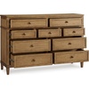 image:imageSignature Design by Ashley 10 Drawer Modern Farmhouse Wood Dresser BrownBrown