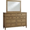 image:imageSignature Design by Ashley 10 Drawer Modern Farmhouse Wood Dresser BrownBrown