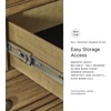 image:imageSignature Design by Ashley 10 Drawer Modern Farmhouse Wood Dresser BrownBrown