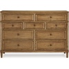 image:imageSignature Design by Ashley 10 Drawer Modern Farmhouse Wood Dresser BrownBrown