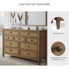 image:imageSignature Design by Ashley 10 Drawer Modern Farmhouse Wood Dresser BrownBrown