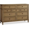 image:imageSignature Design by Ashley 10 Drawer Modern Farmhouse Wood Dresser BrownBrown