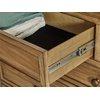 image:imageSignature Design by Ashley 10 Drawer Modern Farmhouse Wood Dresser BrownBrown