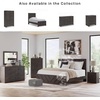 image:imageSignature Design by Ashley 10 Drawer Modern Farmhouse Wood Dresser BrownCharcoal