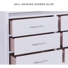 image:imageSignature Design by Ashley 10 Drawer Modern Farmhouse Wood Dresser BrownWhite