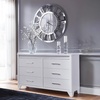 image:imageSignature Design by Ashley 10 Drawer Modern Farmhouse Wood Dresser BrownWhite