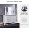 image:imageSignature Design by Ashley 10 Drawer Modern Farmhouse Wood Dresser BrownWhite