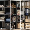 image:imageSignature Design by Ashley 4 Cube Storage Organizer White BookshelfBlack