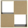 image:imageSignature Design by Ashley 4 Cube Storage Organizer White BookshelfBlack