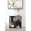 image:imageSignature Design by Ashley 4 Cube Storage Organizer White BookshelfBlack