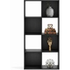 image:imageSignature Design by Ashley 4 Cube Storage Organizer White BookshelfBlack