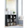 image:imageSignature Design by Ashley 4 Cube Storage Organizer White BookshelfBlack