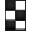 image:imageSignature Design by Ashley 4 Cube Storage Organizer White BookshelfBlack