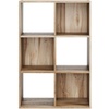 image:imageSignature Design by Ashley 4 Cube Storage Organizer White BookshelfBrown