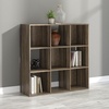 image:imageSignature Design by Ashley 4 Cube Storage Organizer White BookshelfBrown