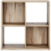 image:imageSignature Design by Ashley 4 Cube Storage Organizer White BookshelfBrown