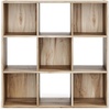 image:imageSignature Design by Ashley 4 Cube Storage Organizer White BookshelfBrown