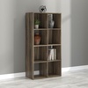 image:imageSignature Design by Ashley 4 Cube Storage Organizer White BookshelfBrown