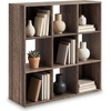 image:imageSignature Design by Ashley 4 Cube Storage Organizer White BookshelfBrown