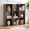 image:imageSignature Design by Ashley 4 Cube Storage Organizer White BookshelfBrown