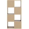 image:imageSignature Design by Ashley 4 Cube Storage Organizer White BookshelfBrown