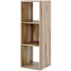 image:imageSignature Design by Ashley 4 Cube Storage Organizer White BookshelfBrown