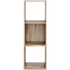 image:imageSignature Design by Ashley 4 Cube Storage Organizer White BookshelfBrown