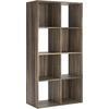 image:imageSignature Design by Ashley 4 Cube Storage Organizer White BookshelfBrown
