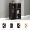 image:imageSignature Design by Ashley 4 Cube Storage Organizer White BookshelfCharcoal