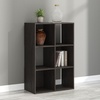 image:imageSignature Design by Ashley 4 Cube Storage Organizer White BookshelfCharcoal