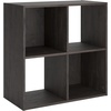 image:imageSignature Design by Ashley 4 Cube Storage Organizer White BookshelfCharcoal