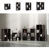 image:imageSignature Design by Ashley 4 Cube Storage Organizer White BookshelfCharcoal