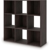 image:imageSignature Design by Ashley 4 Cube Storage Organizer White BookshelfCharcoal