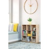image:imageSignature Design by Ashley 4 Cube Storage Organizer White BookshelfNatural
