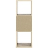 image:imageSignature Design by Ashley 4 Cube Storage Organizer White BookshelfNatural