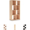 image:imageSignature Design by Ashley 4 Cube Storage Organizer White BookshelfTan