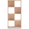 image:imageSignature Design by Ashley 4 Cube Storage Organizer White BookshelfTan