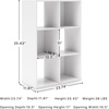image:imageSignature Design by Ashley 4 Cube Storage Organizer White BookshelfWhite