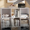 image:imageSignature Design by Ashley 4 Cube Storage Organizer White BookshelfWhite