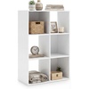 image:imageSignature Design by Ashley 4 Cube Storage Organizer White BookshelfWhite