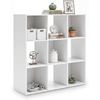 image:imageSignature Design by Ashley 4 Cube Storage Organizer White BookshelfWhite