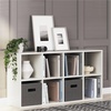 image:imageSignature Design by Ashley 4 Cube Storage Organizer White BookshelfWhite