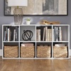 image:imageSignature Design by Ashley 4 Cube Storage Organizer White BookshelfWhite