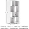 image:imageSignature Design by Ashley 4 Cube Storage Organizer White BookshelfWhite