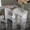 image:imageSignature Design by Ashley 4 Cube Storage Organizer White BookshelfWhite