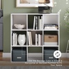 image:imageSignature Design by Ashley 4 Cube Storage Organizer White BookshelfWhite