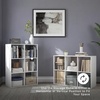 image:imageSignature Design by Ashley 4 Cube Storage Organizer White BookshelfWhite