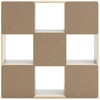 image:imageSignature Design by Ashley 4 Cube Storage Organizer White BookshelfWhite